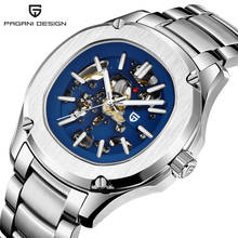PAGANI DESIGN Men's Watch Stainless Steel 100M Waterproof Sapphire Glass Men Mechanical Watch Top Brand Sports Men's Watch 2020 2024 - buy cheap