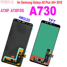 AAA+ LCD For Samsung Galaxy A8 Plus 2018 A730 A730F A730F/DS LCD Display Touch Screen Digitizer Assembly For Galaxy A730 LCD 2024 - buy cheap