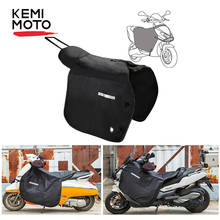 Чехол для ног KEMiMOTO, мотоциклетное одеяло, наколенник, защита от дождя, ветра, ветра, водонепроницаемое зимнее одеяло для BMW, YAMAHA 2024 - купить недорого