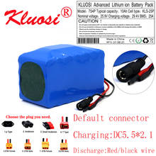 KLUOSI 25.2V 24V 10Ah 500W 7S4P 29.4V Lithium Battery Pack with 25A BMS for Electric Moped Ebike Scooters Bicycle Wheelchair Etc 2024 - buy cheap
