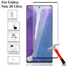 tempered glass for Samsung Galaxy note 20 Ultra 10 pro 8 9 s20 FE s10e s10 lite s9 s8 plus s7 edge phone screen protector film 2024 - buy cheap
