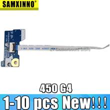1-10PCS NEW For HP ProBook 455 450 G4 450 G3 power switch button board With Cable DA0X83PB6D0 100% Tested Free Cable 2024 - buy cheap