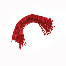 Pulsera de la buena suerte hecha a mano, brazalete de cuerda roja de nailon, hilo de tejido artesanal, accesorios de regalo de joyería clásica, 50 Uds. 2024 - compra barato