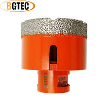 BGTEC 1pc 60mm Vacuum brazed diamond Porcelain Ceramic Tile drill bit 5/8-11granite marble Diamond drilling core bit Hole saw 2024 - buy cheap