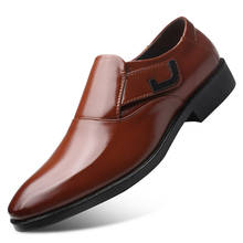 Sapatos de couro masculinos de luxo, sapatos clássicos baixos, de couro, estilo oxford italiano, plus size 38-48, nova lista, 2020 2024 - compre barato