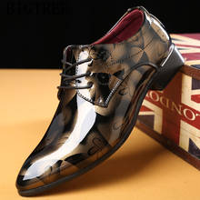 Zapatos de boda formales para hombre, calzado clásico de noche, diseñador italiano de lujo, Oxford, talla grande 50 2024 - compra barato