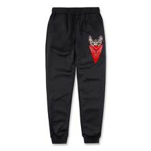 Jogging Pants men Gangster Cat Sweatpants Trouser Sports Train Pants Wholesale Jogger Streetwear Tracksuit Gyms Fitness Trousers 2024 - buy cheap