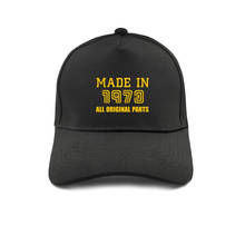 Made In 1973 Baseball Caps Adjustable Fashion Unisex Hats Cool Birthday Gift 1973 Cap MZ-183 2024 - buy cheap