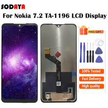 Display For Nokia 7.2 LCD Display TA-1196 Touch Screen Digitizer Assembly Replacement Parts Phone For Nokia 6.2 LCD Assembly 2024 - buy cheap