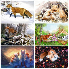 EverShine Diamond Painting Kit Wolf Rhinestones Art Gift Diamond Embroidery Sale Animals Cross Stitch Decoration For Home 2024 - buy cheap