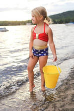 2020 Brand New Toddler Kids Baby Girls Stars Print Bikini Set Cute Swimwear Swimsuit Bathing Suit Beachwear 2024 - buy cheap
