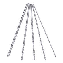 5pcs/set Extra Long HSS Straigth Shank Auger Twist Drill Bits Set Metal Wood Drilling Tools For Cordless Screwdrivers 2024 - buy cheap