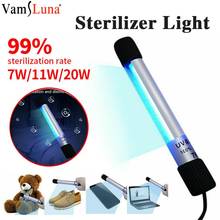 7W 11W 20W UV Light Sterilizer Electric Sanitizer Tube Disinfection UVC Wand Phone Germicidal Lamp Sanitizer for Toilet Car Pet 2024 - buy cheap