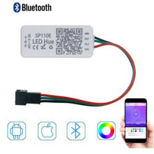 SP110E Pixel Controller Bluetooth-compatible  Dimmer Led Remote Controller For LED Pixel Strip Light WS2812B WS2811 UCS1903 2024 - buy cheap