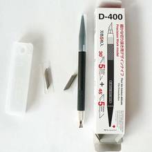 Novo cortador D-400 arte faca caneta faca ofício faca hobby faca mão-esculpida design faca para o trabalho de precisão com 10 pçs lâminas 2024 - compre barato