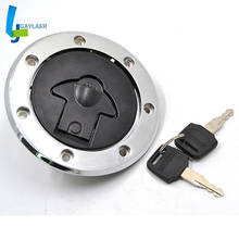 For Kawasaki KLE500 KLE400 KLE250 Anhelo ZXR750 ZXR400 ZZR400 ZZR600 ZX250 ZX900 Motorcycle Fuel Gas Tank Cap Lock Keys Aluminum 2024 - buy cheap