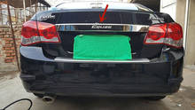 Для багажника Chevrolet Cruze 2009-2014 из высококачественной нержавеющей стали полоса для отделки дверей Защита от царапин Стайлинг автомобиля 2024 - купить недорого