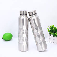 1000ml Single-wall Stainless Steel Water Bottle (NOT Thermos) Gym Sport Bottles Portable Large-capacity sports bottle 2024 - buy cheap