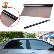 POSSBAY 50*300cm Black Car Window Tint Film Roll VLT 1% Auto Glass Tinting Film House Office Sunshade Solar Protection Foil 2024 - buy cheap