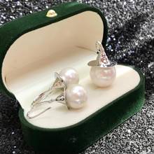 Cap 925 Sterling Silver Pendant Earrings Mountings Findings Base Jewelry Set Mount Settings Parts for Pearls Beads Crystal 2024 - buy cheap