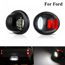 White Red Number License Plate Light Auto Lamp 18 LED Car Accessories For Ford F150 F-150 F-250 F-350 F-450 F 150 250 350 450 2024 - buy cheap