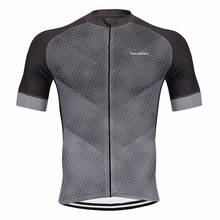 Runchita Customest pro team fit top quality Men's summer short sleeve cycling jerseys Cycling jerseys short sleeve shirt 2024 - buy cheap