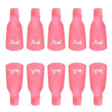 10PCS Gel Remover Wraps Plastic Nail Polish Remover Clip Nail Art Soak Off Cap Nail Degreasers Cleaner Tips For Fingers Tools 2024 - buy cheap