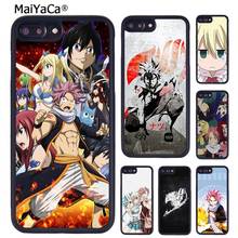 Maiyaca anime mangá fada cauda caso do telefone para o iphone x xr xs 11 12 13 pro max 5 6 s 7 8 plus samsung galaxy s6 s7 s8 s9 s10 2024 - compre barato