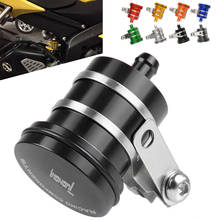 CNC Motorcycle Brake Fluid Reservoir Clutch Cylinder Tank Oil Fluid Cup For Aprilia Tuono V4 R V4R 2011-2017 2012 2013 2014 2015 2024 - buy cheap