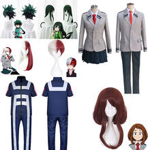 Boku No Hero Academia, My Hero Academia, traje de gimnasio de todos los Roles, uniforme de escuela secundaria, ropa deportiva, disfraces de Anime para Cosplay 2024 - compra barato