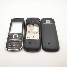 Funda completa para Nokia 2700 2700c, carcasa con teclado en inglés, 10 unids/lote 2024 - compra barato