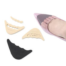 Toe Stopper Foot Forefoot Half Yards Shoes Pad Top Plug Toe Stopper Shoe Insert Women shoes Anti-Pain Sponge Cushion Adjust Size 2024 - buy cheap