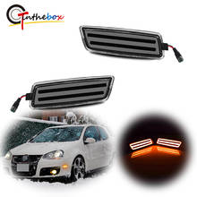 Gtinthebox-luces LED delanteras para lateral de parachoques, marcador para Volkswagen MK5 Golf/GTI Rabbit, Jetta, R32, MK6 Golf TDI, 2 uds. 2024 - compra barato