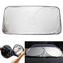 150*70cm Auto Car Front Rear Window Visor Windshield Block Cover Sun Shade UV Protection Frost Ice Snow Dust Protector 2024 - buy cheap