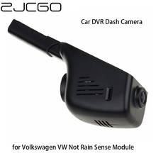 Registrador dvr para carro, câmera dash cam, wi-fi, gravador de vídeo digital para volkswagen vw, módulo sem sensor de chuva 2024 - compre barato