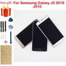 J510FN Display Touch Screen Digitizer Assembly Frame For Samsung Galaxy J5 2016 Display J510F LCD J510G J510Y J510M J510 J510FN 2024 - buy cheap