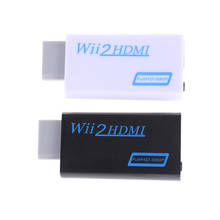 Преобразователь для Wii в HDMI, поддержка Full HD 720P 1080P 3,5 мм аудио Wii 2HDMI адаптер для HDTV 2024 - купить недорого