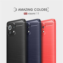 For Xiaomi Mi 11 Case Silicone Shell Soft Fundas Rubber Protective Case For Xiaomi Mi 11 Cover For Xiaomi Mi 11 Case 2024 - buy cheap