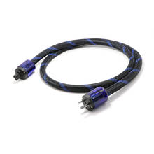 Piece hifi audio OCC 4square Power Cord Cable AC US Power Cord POWER lineAudiophile OCC Power Cord 2024 - buy cheap