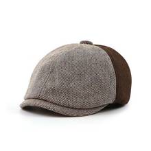 Xeongkvi boina de lã unissex, chapéu quente de marca quente para o outono e inverno para mulheres e homens 2024 - compre barato