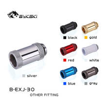 Bykski B-EXJ-30, 30mm Male To Female Extender Fittings, Boutique Diamond Pattern, Multiple Color G1/4 Male To Female Fittings 2024 - buy cheap