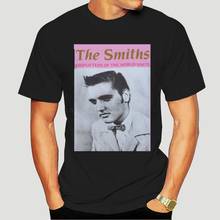 S WHITE T-SHIRT THE SMITHS SHOPLIFTERS ELVIS PRESLEY ENGLISH MORRISSEY S-5XL 2024 - buy cheap