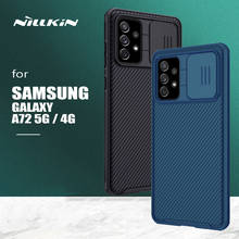 Nillkin-capa para samsung galaxy a72 5g com protetor de câmera, capa fina para celular, pc, a72, 4g 2024 - compre barato