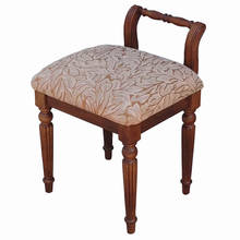 American Solid Wood Makeup Stool Back European Dressing Stool Dressing Table Chair Simple Creative Princess Stool 2024 - buy cheap