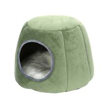 Guinea Pigs Bed Hamster Hedgehog Winter Nest Small Pet Warm Cage Cave Bed House D0AC 2024 - buy cheap