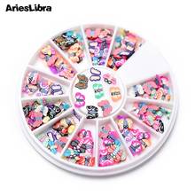 AriesLibra Butterfly Polymer Clay Rhinestone Decoration for Nail Art Working for Nail Beauty Accessories of Rhinestone Stickers 2024 - buy cheap