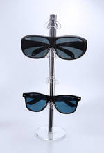 Soporte acrílico personalizado para gafas, estante de exhibición, organizador de joyas, accesorios, estuche de exposición, color negro 2024 - compra barato