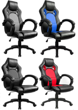 Gaming Chair Home Office High Back Computer Chair With Headrest Lumbar Support Racing Gaming Chair 2024 - buy cheap