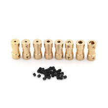 8Sizeb Brass Flexible Motor Shaft Coupling Coupler Motor Transmission Connector Drive Shaft 2mm 5 Connectors Boat Rc C22 1Pcs 2024 - buy cheap