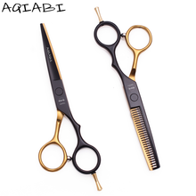 5.0 5.5 6.0 6.5 7.0'' Hair Scissors Professional Barber Scissors 440C Japanese Thinning Shears Hair Cutting Hairdressing A1029 2024 - buy cheap